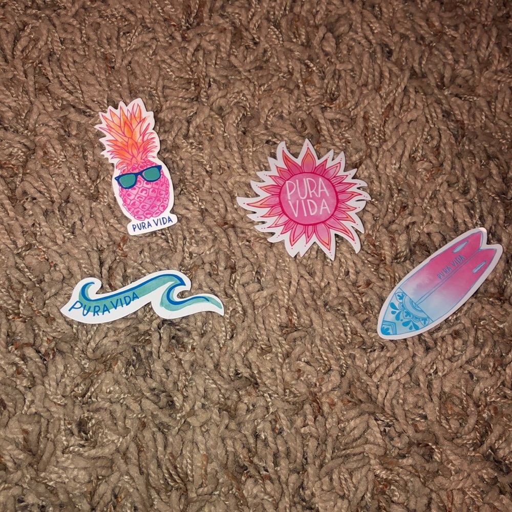 Pura Vida Stickers